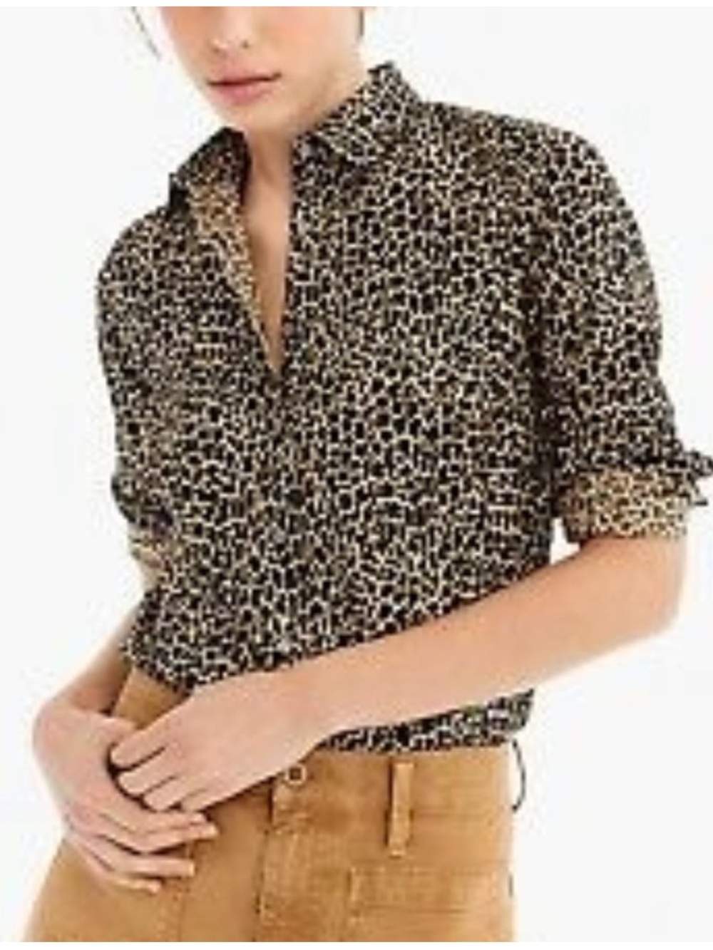 JCrew Fitted Button Down Shirt